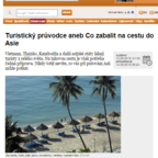 Turistický průvodce aneb Co zabalit na cestu do Asie