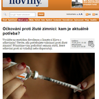 Očkování proti žluté zimnici: kam je aktuálně potřeba?